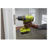 Ryobi Atornillador inalámbrico ONE+ R18DD7-0, 18 voltios, Taladro/destornillador verde/Negro