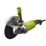 Ryobi EAG2000RS amoladora angular 23 cm 6000 RPM 2000 W 6 kg verde, 6000 RPM, 23 cm, Corriente alterna, 6 kg