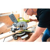 Ryobi EMS216L, Sierras de corte a inglete y a bisel verde/Gris