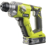 Ryobi Martillo combinado inalámbrico ONE+ R18SDS-125S, 18 Voltios, Martillo perforador verde/Negro