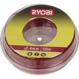 Ryobi RAC105 Accesorios para cortabordes y desbrozadoras, Hilo de Mackie Rojo, 1 pieza(s)