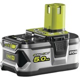 Ryobi RB18L50 iones de litio 5000mAh 18V batería recargable gris/Verde, 5000 mAh, Ión de litio, 18 V, Negro, Verde, Gris, 1 pieza(s)