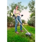 Ryobi RBC18X20B4F 20 cm Batería Aluminio, Negro, Verde, Cortador de cepillo verde/Negro, Desbrozadora, 20 cm, Hilo de nailon, Empuñadura en U, 1,6 mm, Aluminio, Negro, Verde