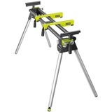 Ryobi RLS02 banco de trabajo para ingletadora 4 pata(s) Negro, Verde, Plata, Soporte plateado/Amarillo, 181 kg, 2,16 m, Metal, 4 pata(s), Negro, Verde, Plata, 15,9 kg