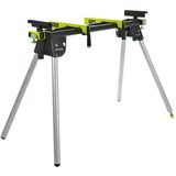 Ryobi RLS02 banco de trabajo para ingletadora 4 pata(s) Negro, Verde, Plata, Soporte plateado/Amarillo, 181 kg, 2,16 m, Metal, 4 pata(s), Negro, Verde, Plata, 15,9 kg
