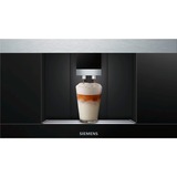 Siemens CT636LES6 cafetera eléctrica Totalmente automática Máquina espresso 2,4 L, Superautomática negro/Acero fino, Máquina espresso, 2,4 L, De café molido, 1600 W, Acero inoxidable