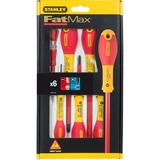 Stanley 0-65-443 destornillador manual Juego Destornillador estándar rojo/Amarillo, Caucho, Rojo/Amarillo