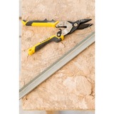 Stanley FMHT73756 recorte Derecho, Tijeras de chapa negro/Amarillo, 127 cm, 421,8 g