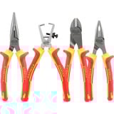 Stanley Juego de alicates VDE FATMAX, 4 piezas, Set de pinzas rojo/Amarillo