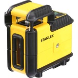 Stanley SLL360 Nivel de línea 25 m, Láser de líneas cruzadas negro/Amarillo, 25 m, 0,4 mm/m, Verde, Nivel de línea, Negro, Amarillo, Batería