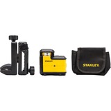 Stanley SLL360 Nivel de línea 25 m, Láser de líneas cruzadas negro/Amarillo, 25 m, 0,4 mm/m, Verde, Nivel de línea, Negro, Amarillo, Batería