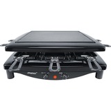 Steba RC 3 plus 8 personas(s) 1450 W Negro, Cromo, Raclette negro, 1450 W, 360 mm, 360 mm, 140 mm, 9,4 kg