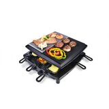 Steba RC 4 PLUS parrilla de interior Negro, Raclette 370 mm, 390 mm, 140 mm, 6,7 kg