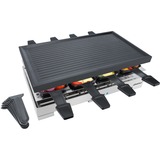 Steba RC 68 8 personas(s) 1200 W, Raclette negro/Plateado, 1200 W, 140 mm, 240 mm, 405 mm, 5 kg