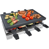 Steba RC 68 8 personas(s) 1200 W, Raclette negro/Plateado, 1200 W, 140 mm, 240 mm, 405 mm, 5 kg