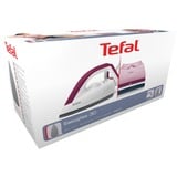 Tefal EasyGliss FS4030 Plancha seco Suela de Durilium 1200 W Borgoña, Blanco blanco/Lila, Plancha seco, Suela de Durilium, 1,8 m, Borgoña, Blanco, 1200 W, China