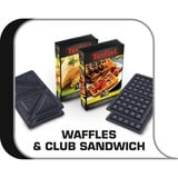 Tefal Snack Collection SW852D sandwichera 700 W Negro, Acero inoxidable plateado/Negro, Negro, Acero inoxidable, Listo, 225 x 135 mm, 700 W, Tipo C, 203 mm
