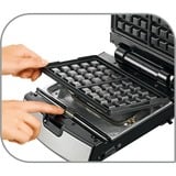 Tefal Snack Collection SW852D sandwichera 700 W Negro, Acero inoxidable plateado/Negro, Negro, Acero inoxidable, Listo, 225 x 135 mm, 700 W, Tipo C, 203 mm