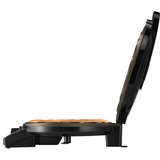 Unold 48235 gofrera 1 barquillo(s) 1200 W Negro, Acero inoxidable negro, 1 barquillo(s), Corazón (forma), Negro, Acero inoxidable, 20 cm, Plástico, Acero inoxidable, 0,85 m