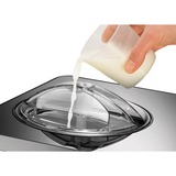 Unold 48845 máquina para helados Compresor de helados 2 L 180 W Negro, Acero inoxidable, Heladera acero fino/Negro, Compresor de helados, 2 L, 1 senos, Negro, Acero inoxidable, 60 min, LCD