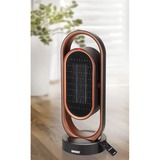Unold 86535 calefactor eléctrico Interior Negro, Marrón 1800 W Ventilador eléctrico, Termoventiladores negro/Cobre, Ventilador eléctrico, Cerámico, 80°, 8 h, Interior, Piso