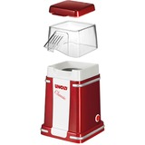 Unold Classic palomitas de maiz poppers 900 W Rojo, Plata, Blanco, Palomitero rojo/blanco, 900 W, 220 - 240 V, 50 - 60 Hz, 200 x 160 x 300 mm, 901 g