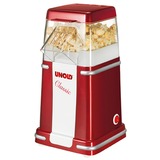 Unold Classic palomitas de maiz poppers Rojo, Plata, Blanco 900 W, Palomitero rojo/blanco, Rojo, Plata, Blanco, 100 g, Plástico, Botones, 0,85 m, CE;REACH;LFBG;ROHS