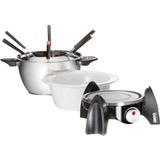 Unold UNO 48615 fondues, gourmets y woks acero fino/Negro, 500 W, 230 V~, 50Hz, Negro, Acero inoxidable, Color blanco, Minorista