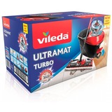 Vileda 163433, Limpiador de suelo negro/Rojo