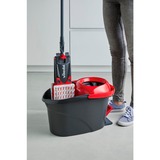 Vileda 163433, Limpiador de suelo negro/Rojo