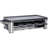 WMF Lono 0415040011 parrilla de interior 8 personas(s) 1500 W Negro, Cromo, Raclette negro, 8 personas(s), Negro, Cromo, Rectangular, 1500 W, 220 - 240 V, 50 - 60 Hz