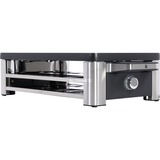 WMF Lono 0415040011 parrilla de interior 8 personas(s) 1500 W Negro, Cromo, Raclette negro, 8 personas(s), Negro, Cromo, Rectangular, 1500 W, 220 - 240 V, 50 - 60 Hz