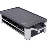 WMF Lono 0415040011 parrilla de interior 8 personas(s) 1500 W Negro, Cromo, Raclette negro, 8 personas(s), Negro, Cromo, Rectangular, 1500 W, 220 - 240 V, 50 - 60 Hz