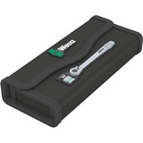 Wera 8100 SA 12 HF Juego de enchufes, Kit de herramientas cuadradillo de 1/4" y palanca de inversión de giro, métrico