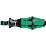 Wera 816 R Destornillador con porta-puntas de cambio rápido Rapidaptor negro/Verde, 33 mm, 12 cm, 33 mm, 72 g, Negro / Azul