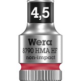 Wera Belt A 1 Juego de enchufes, Llave de tubo negro, Juego de enchufes, 1/4", Métrico, 9 cabezal(es), 4,4.5,5,5.5,6,7,8,10,13 mm, 1/4"