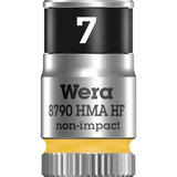 Wera Belt A 1 Juego de enchufes, Llave de tubo negro, Juego de enchufes, 1/4", Métrico, 9 cabezal(es), 4,4.5,5,5.5,6,7,8,10,13 mm, 1/4"