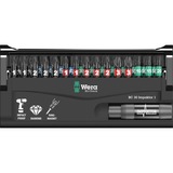 Wera Bit-Check 30 Impaktor 1 , Conjuntos de bits 30 pieza(s), Hexagonal (imperial), Phillips, Pozidriv, Torx, PH 1,PH 2,PH 3, PZ 1,PZ 2,PZ 3, T10,T15,T20,T25,T30,T40, 3,4,5,6 mm