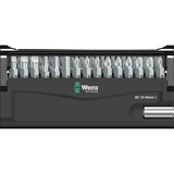 Wera Bit-Check 30 Metal 1, Conjuntos de bits 30 pieza(s), Phillips, Pozidriv, Torx, PH 1,PH 2,PH 3, PZ 1,PZ 2,PZ 3, T10,T15,T20,T25,T30,T40, 4,5,6 mm