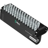 Wera Bit-Check 30 TX Universal 1, Conjuntos de bits 30 pieza(s), Torx, 1 x 899/4/1 K, 1/4"x50 3 x TX 10x25 5 x TX 15x25 8 x TX 20x25 7 x TX 25x25 4 x TX 30x25 2 x TX 40x25, Acero inoxidable, 25,4 / 4 mm (1 / 4"), Hexagonal