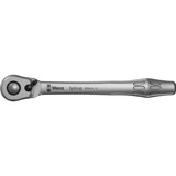 Wera Carraca 8004 A Zyklop Metal, cuadradillo de 1/4" y con palanca de inversión de giro Llave de tubo, 1 pieza(s), Cromo, CE, Mango de carraca, 1 pieza(s)