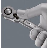 Wera Juego de carracas metálicas Zyklop 8100 SA 11, tamaños en pulgadas, Kit de herramientas 