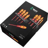 Wera Kraftform Big Pack 100 VDE, Destornillador rojo/Amarillo, Rojo/naranja