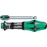 Wera Kraftform Kompakt 20 con bolsa, Conjuntos de bits negro/Verde