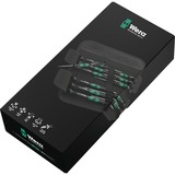 Wera Kraftform Micro-Set/12 SB 1, Destornillador negro/Verde, Juego de destornilladores para usos electrónicos