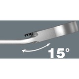 Wera Llaves combinadas con carraca Joker Switch, palanca de inversión de giro, Llave de tuercas 11 mm, Acero inoxidable, Acero, 15°, 165 mm, 1 pieza(s)