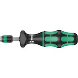 Wera Serie 7400 Destornilladores , Llave de torsión negro/Verde, con porta-puntas Rapidaptor de cambio rápido