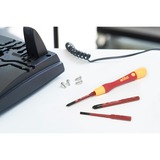 Wiha Destornillador con juego de portapuntas PicoFinish electric slimVario rojo/Amarillo