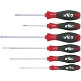 Wiha Juego de destornilladores SoftFinish, 6 piezas negro/Rojo