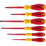 Wiha Juego de destornilladores SoftFinish electric, 6 piezas rojo/Amarillo